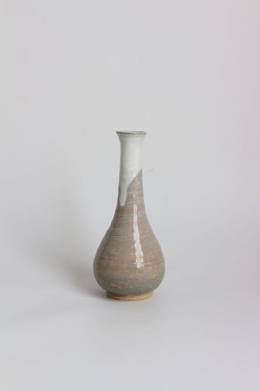 Crane neck flower vase
